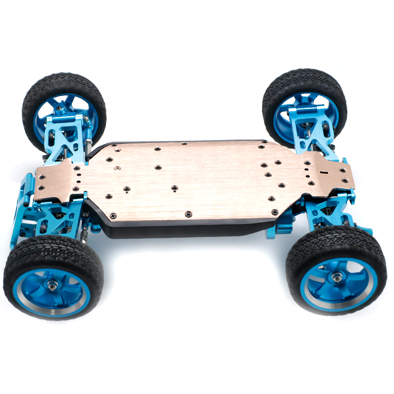 UpgradedCNCMetalRCCarFramewMetalDifferentialForWltoys144001144010144002VehicleModelsWithTireMotorGea-1961422-8