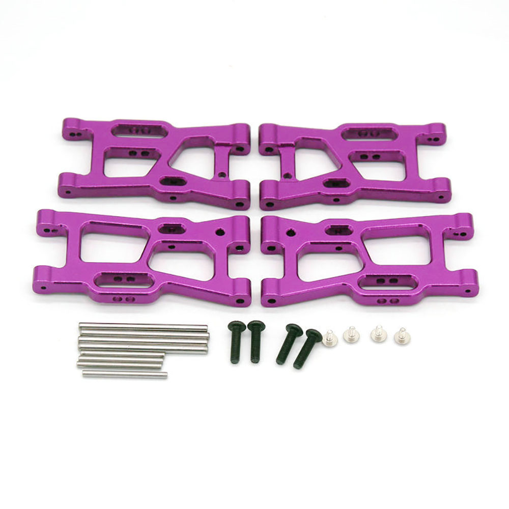 UpgradedMetalFrontRearLowerSuspensionArmforWltoys124008124010144001112114RCCarsVehiclesModelsSparePa-2011549-6