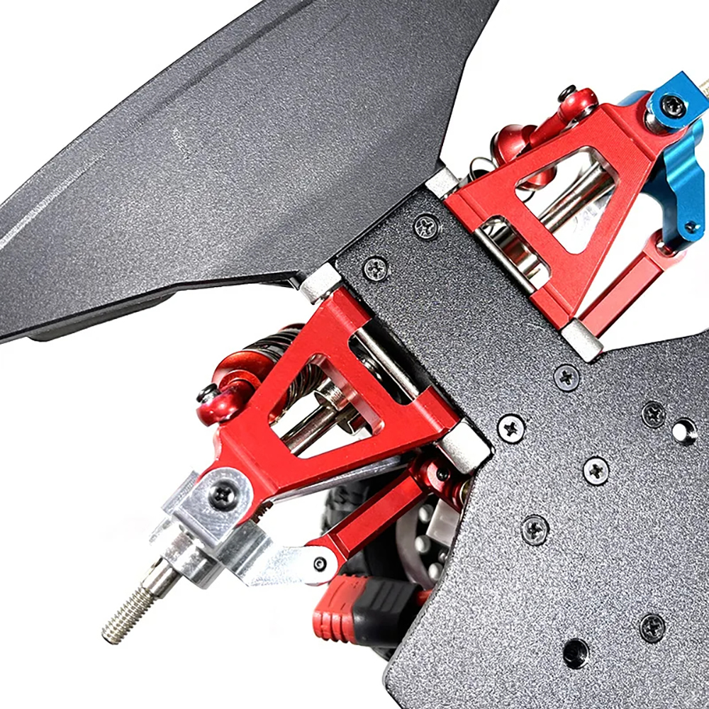 UpgradedMetalPartsForMJXHyperGo114143011430214303RemoteControlCarModifiedAccessoriesFrontUpperLowerS-2007510-7