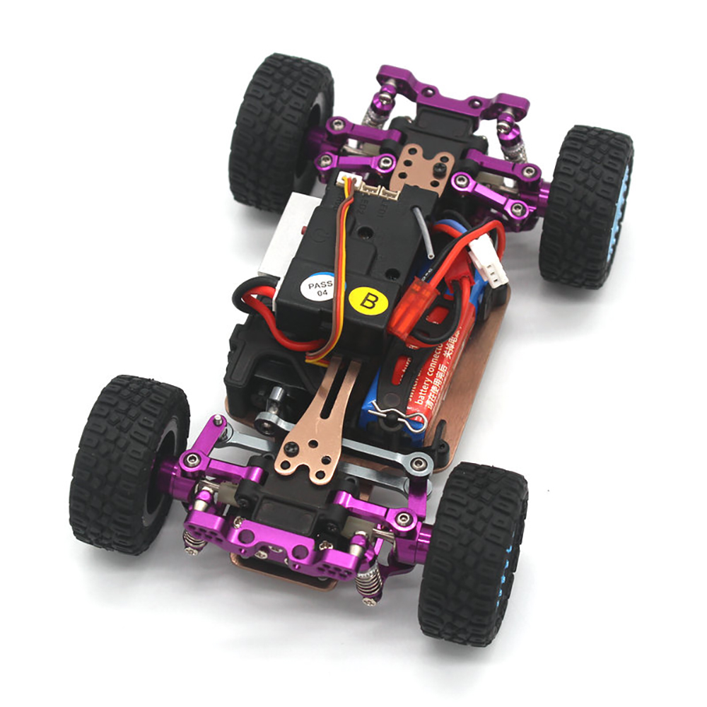 UpgradedMetalPartsSetSteeringCupRearWheelSeatSuspensionArmUpperLinkageRodShockAbsorberforWltoys28413-2010603-1