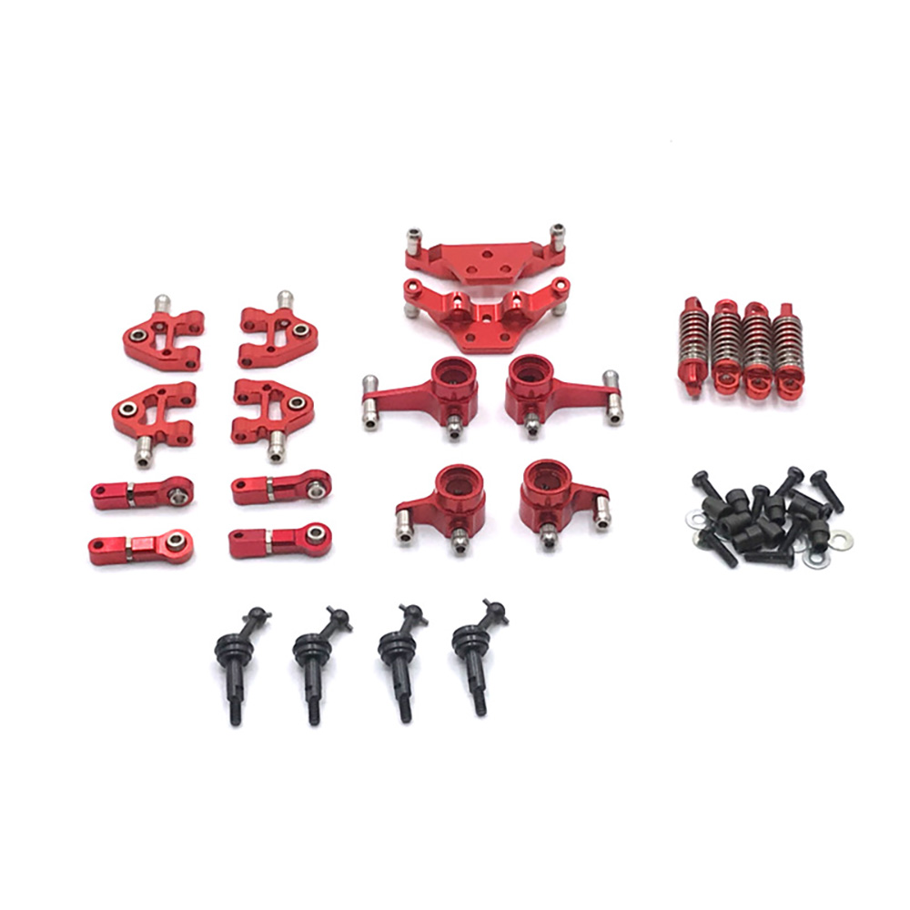 UpgradedMetalPartsSetSuspensionArmShockAbsorberDamperforWltoys128284161284010284131K969K979K989K999P-2007596-3