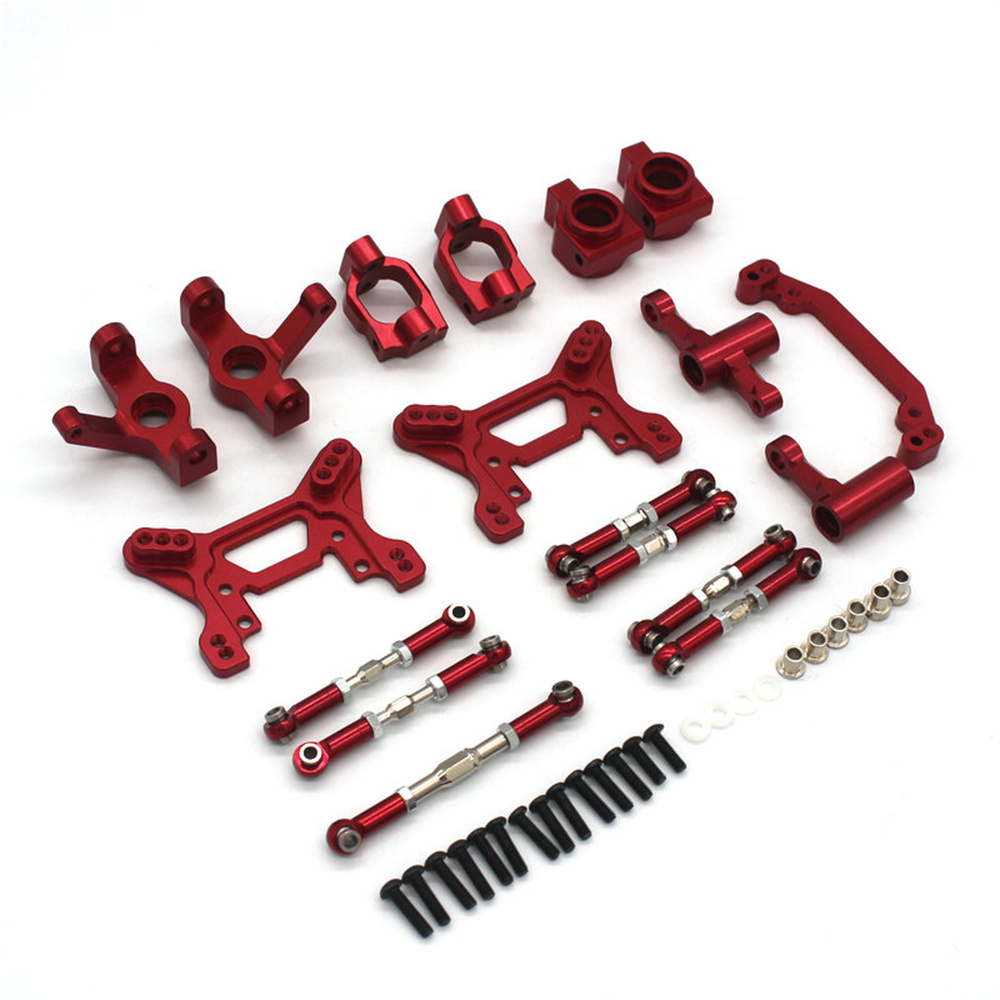 UpgradedMetalPartsSteeringCupWheelSeatCHubsShockPlateLinkageRodSetforWltoys104072110RCCarVehiclesMod-1989992-6