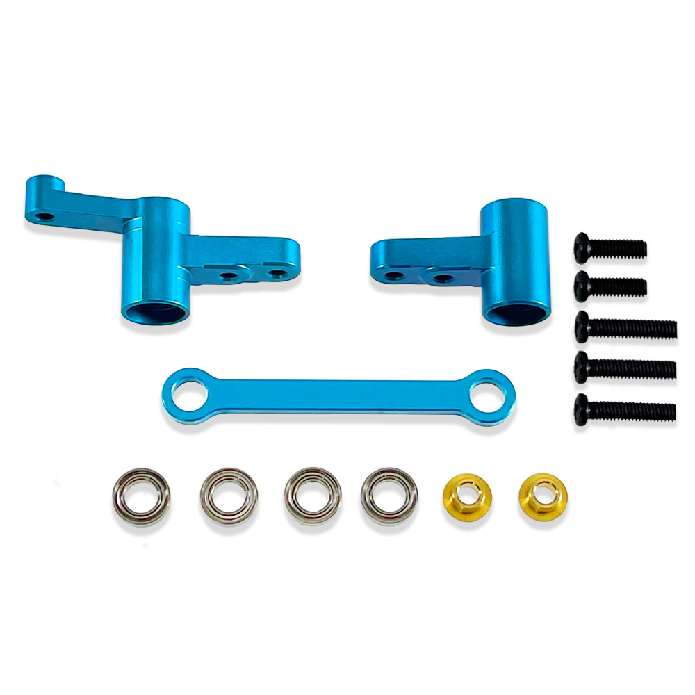 UpgradedMetalSteeringAssemblyWithBearingsForMJXHYPERGO1420914210H14BM114RemoteControlCarAccessories-2011547-4