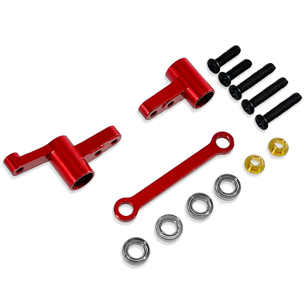 UpgradedMetalSteeringAssemblyWithBearingsForMJXHYPERGO1420914210H14BM114RemoteControlCarAccessories-2011547-5