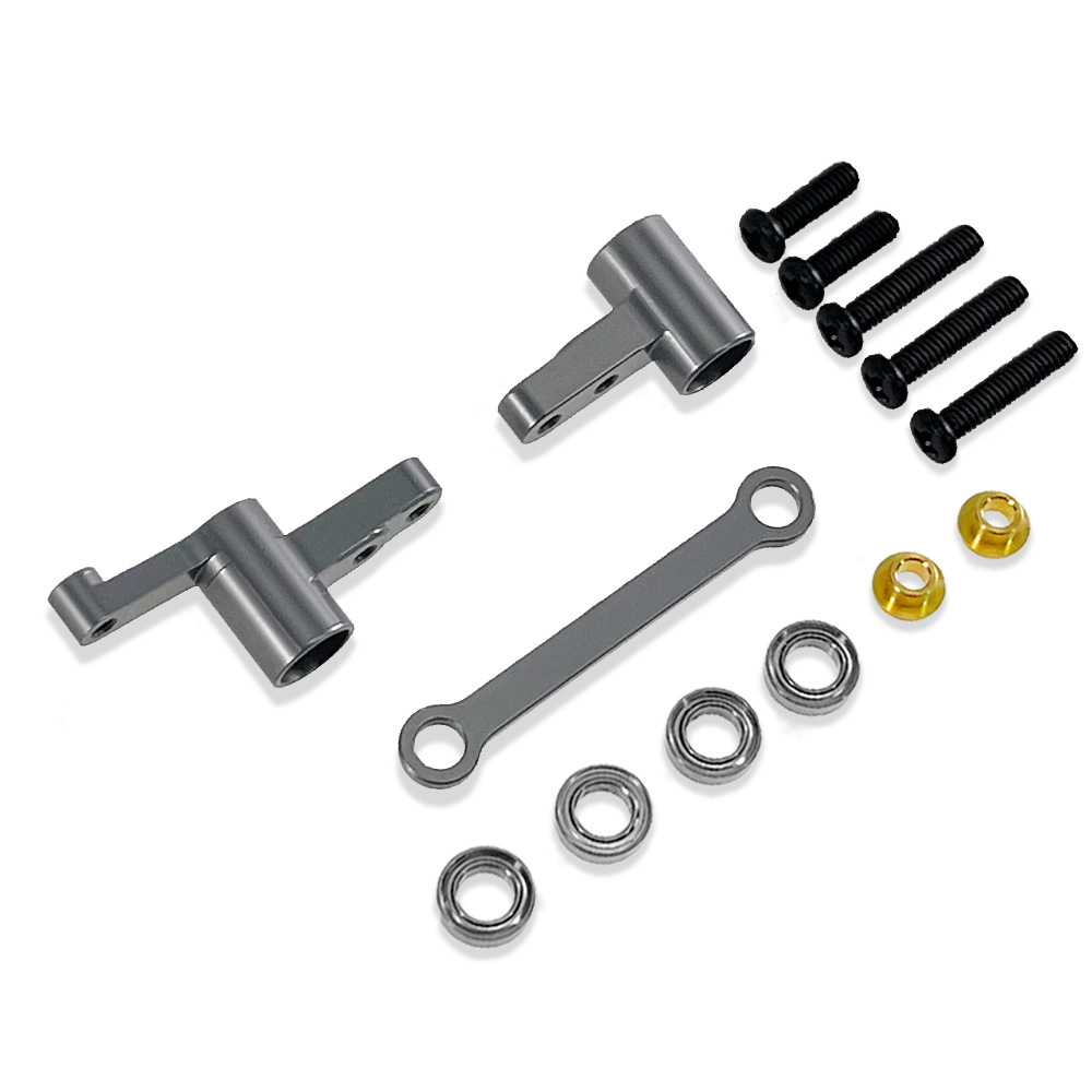 UpgradedMetalSteeringAssemblyWithBearingsForMJXHYPERGO1420914210H14BM114RemoteControlCarAccessories-2011547-6