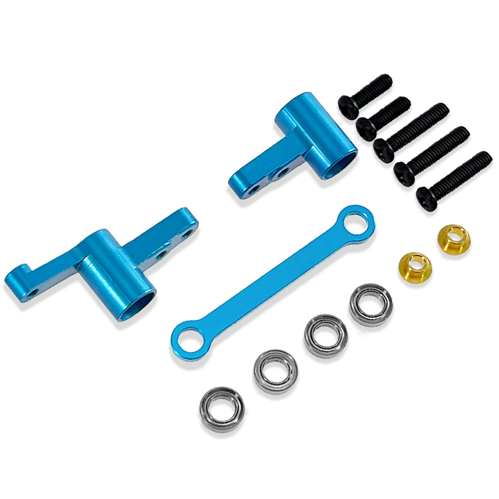 UpgradedMetalSteeringAssemblyWithBearingsForMJXHYPERGO1420914210H14BM114RemoteControlCarAccessories-2011547-8