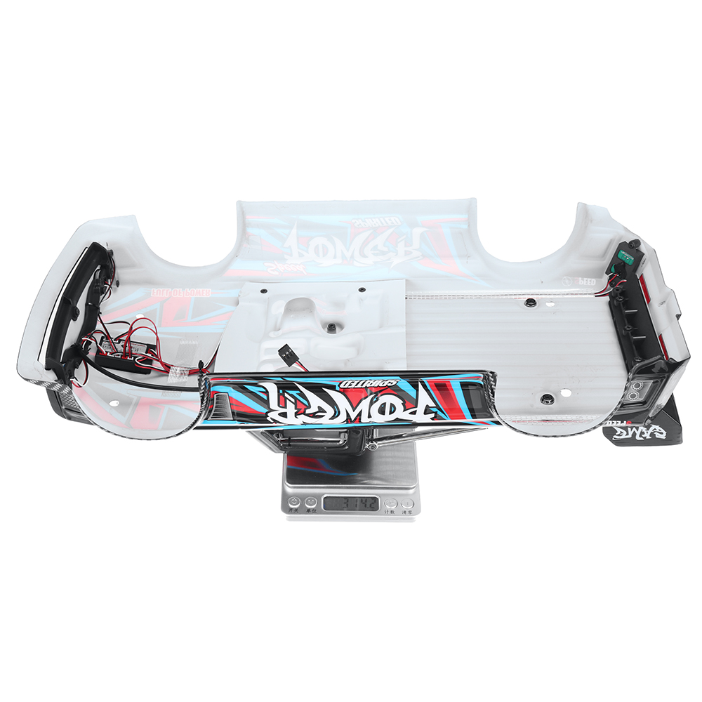 Wltoys104072110RCCarSpareBodyShellTailWingwLEDLightPainted21032106VehiclesModelsPartsAccessories-1980852-4