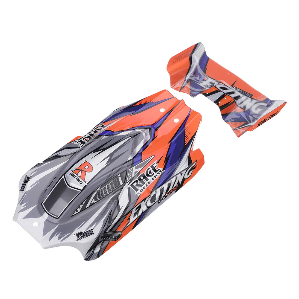 Wltoys124010112RCCarPartsBodyShellTailWingPaintedVehiclesModelsSpareAccessories28162817-2002440-14