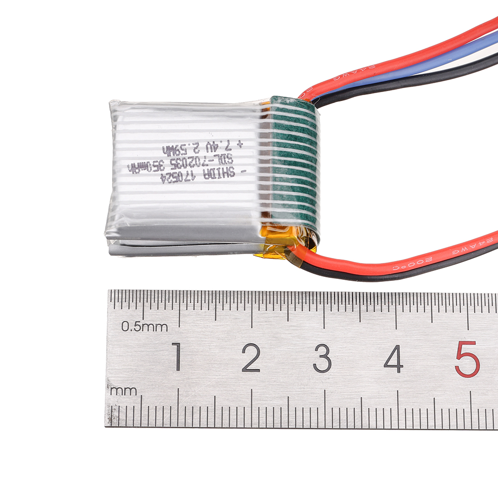 Wltoys2428124RCCarParts74V320mAh2SSM2PPlugLipoBatteryVehiclesModelsSpareAccessories2802-1995324-2
