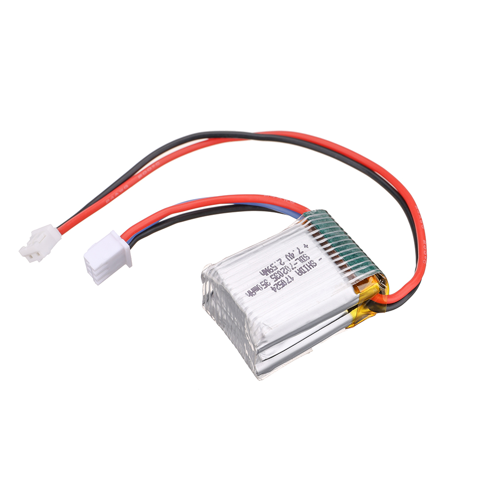 Wltoys2428124RCCarParts74V320mAh2SSM2PPlugLipoBatteryVehiclesModelsSpareAccessories2802-1995324-9