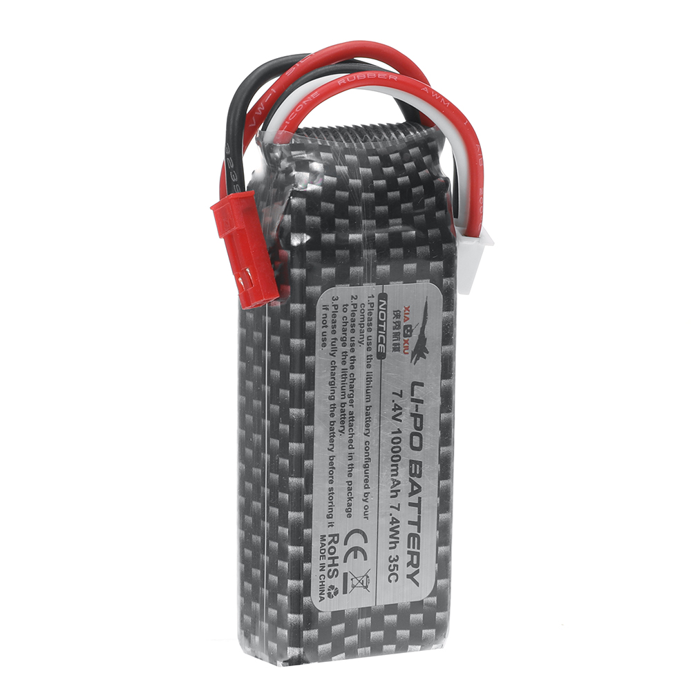 XIAXIURaptorH650SeaLandAirRCAirplaneWarbirdSpareParts74V1000mAhLipoBatteryWithJSTPlug-1996756-6