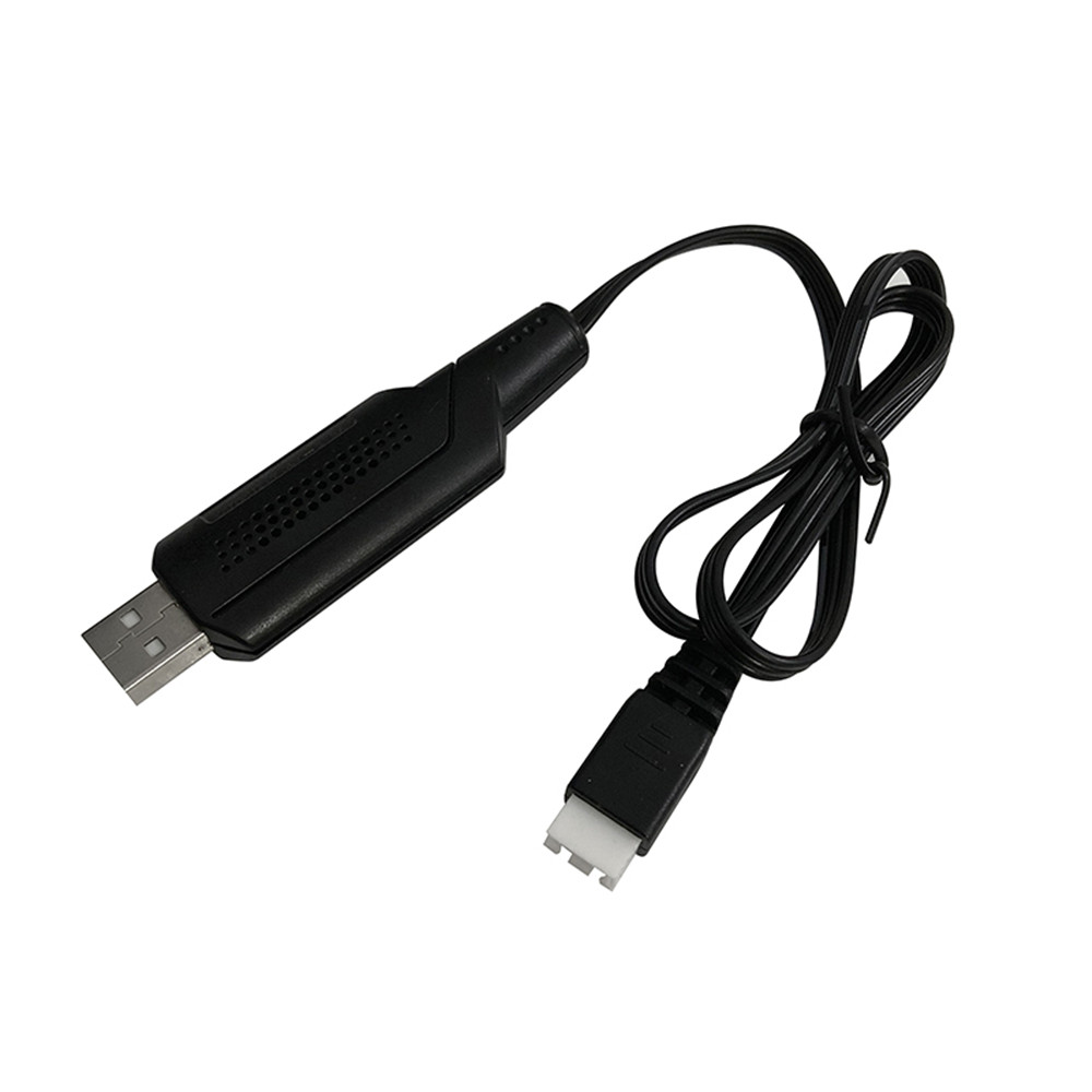 XinlehongQ901Q902Q903116RCSpare74VBatteryChargerUSBChargingCableDJ04CarVehiclesModelParts-1745948-1