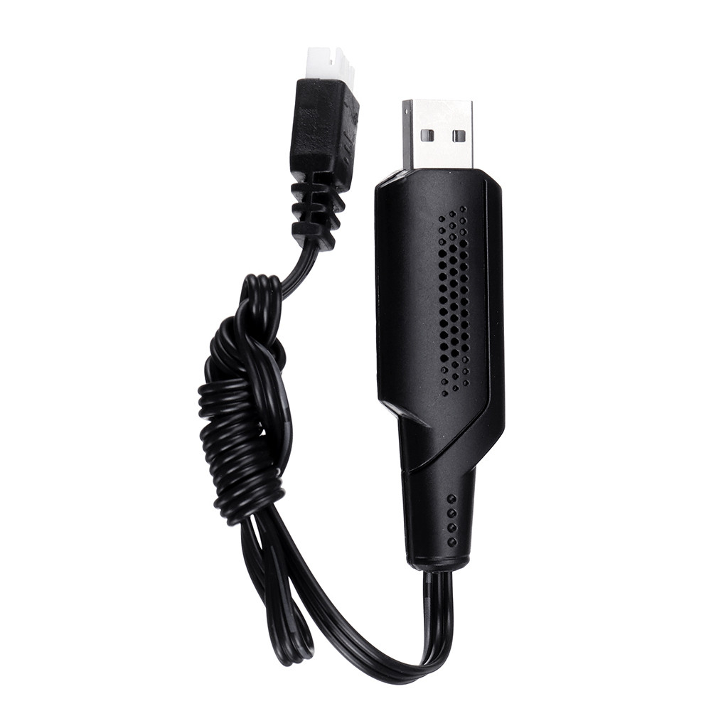 XinlehongQ901Q902Q903116RCSpare74VBatteryChargerUSBChargingCableDJ04CarVehiclesModelParts-1745948-2