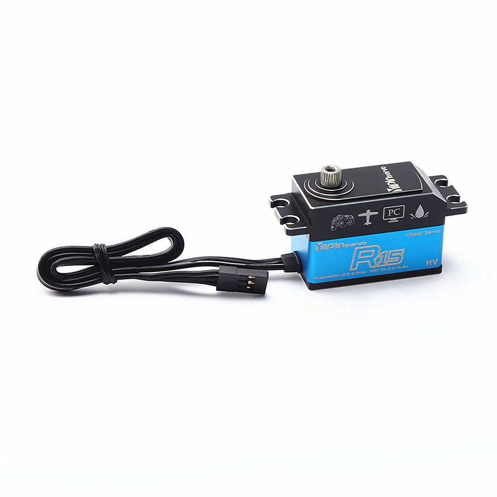 YIPINSERVO15KGDigitalServoMetalGearServoWaterprooffor18110ScaleRCCarsRobotManipulatorRCParts-2007406-7