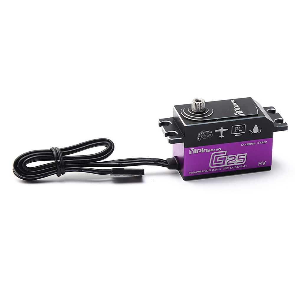 YIPINServo25KGDigitalServoMetalGearServoWaterprooffor18110ScaleRCCarsRobotManipulator-2007404-9