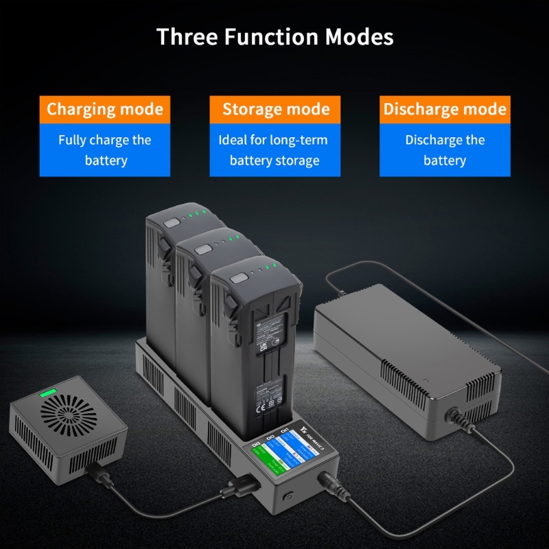 YX3-in-1IntelligentMultifunctionFastChargingHubDischargerStorageChargerBatteriesMaintainerHousekeepe-1992217-2