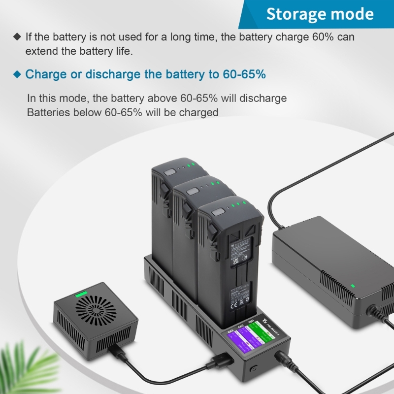 YX3-in-1IntelligentMultifunctionFastChargingHubDischargerStorageChargerBatteriesMaintainerHousekeepe-1992217-3