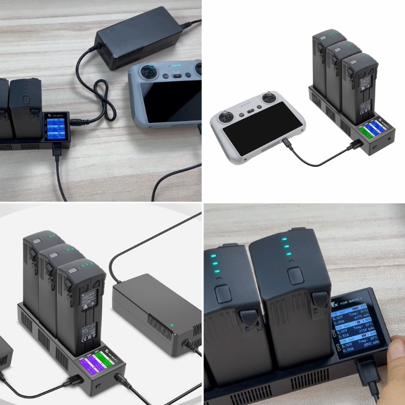 YX3-in-1IntelligentMultifunctionFastChargingHubDischargerStorageChargerBatteriesMaintainerHousekeepe-1992217-8