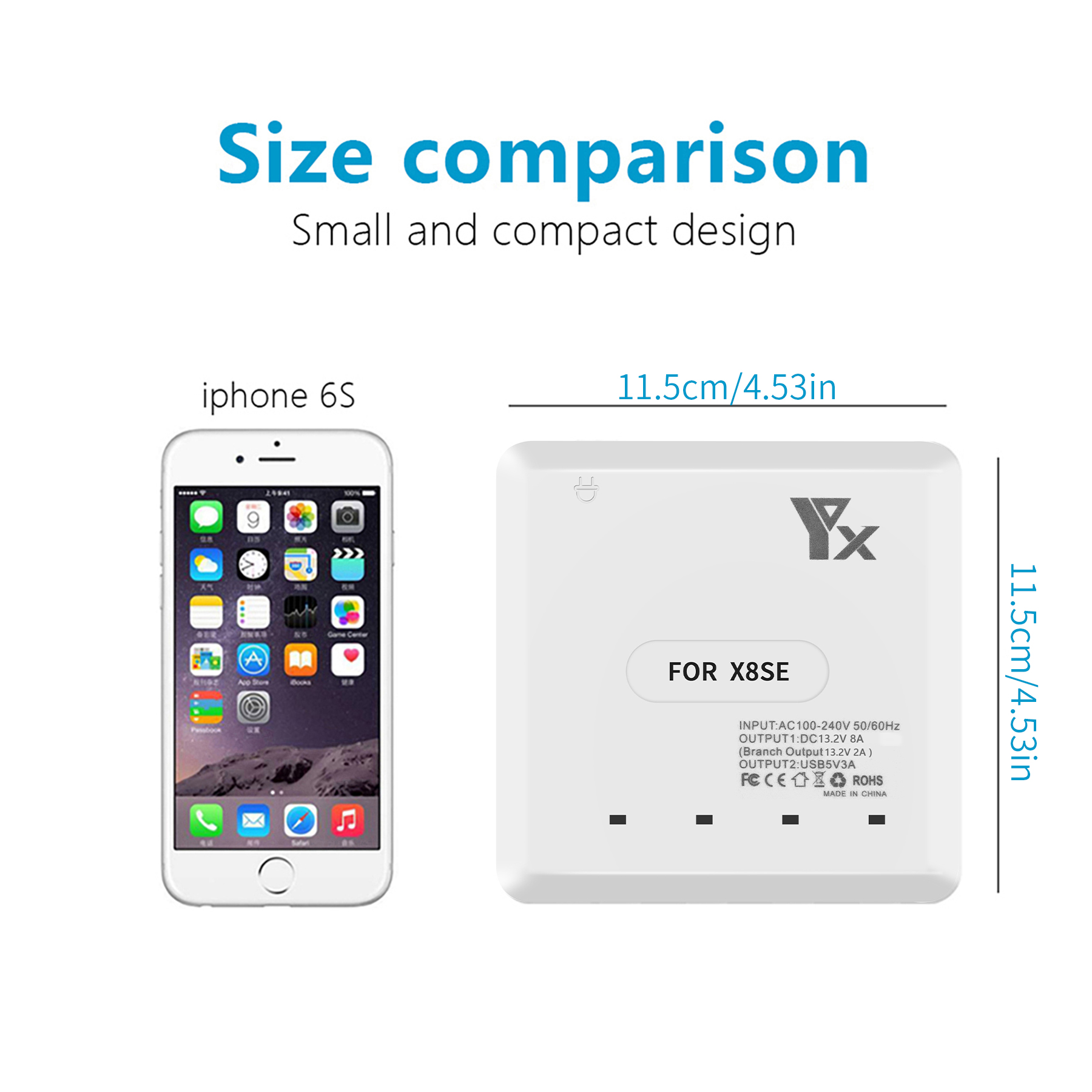 YX6-in-1MultiChargingHubIntelligentBatteryRemoteControlPhoneMulti-charge6-wayChargerforFIMIX8SERCDro-1977021-2