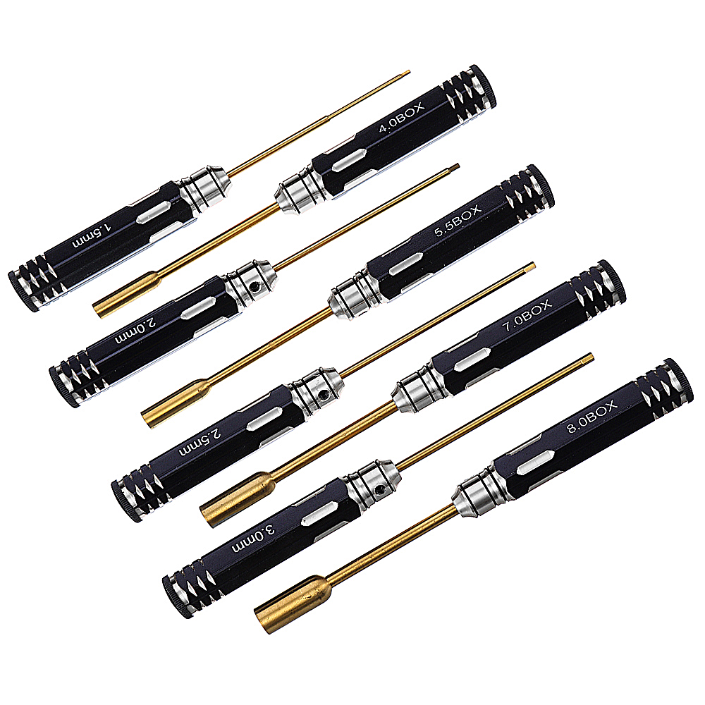Yunzhong16PcsHexPhillipsScrewNutFlatScrewdriverToolsBoxSetwithBagforRCModel-1368288-5