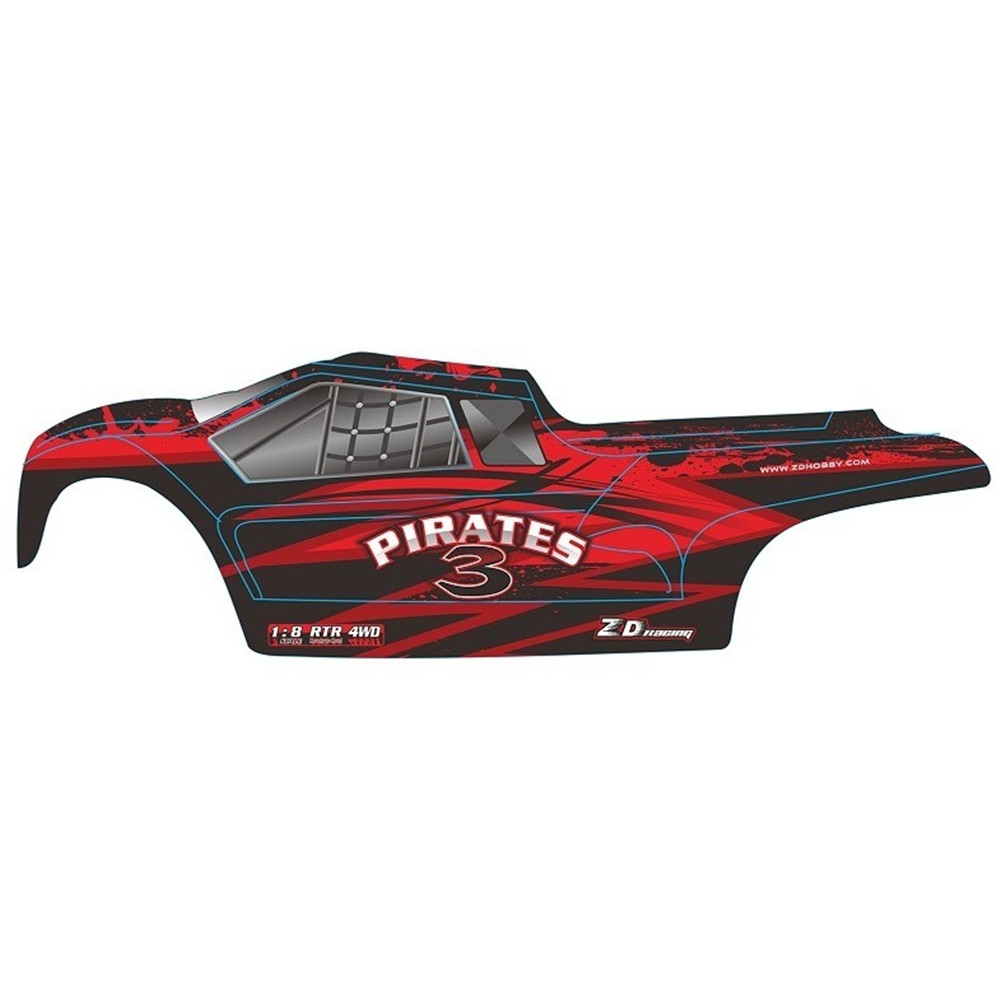 ZDRacing8460PVCCarBodyShellfor9021-V318RCVehiclesModelSpareParts-1636406-4