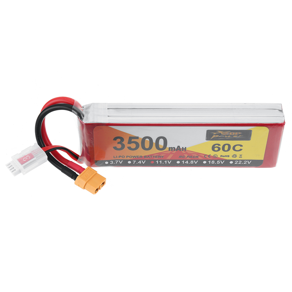 ZOPPOWER111V3500mAh60C3SLiPoBatteryXT60PlugforRCDrone-1980037-1