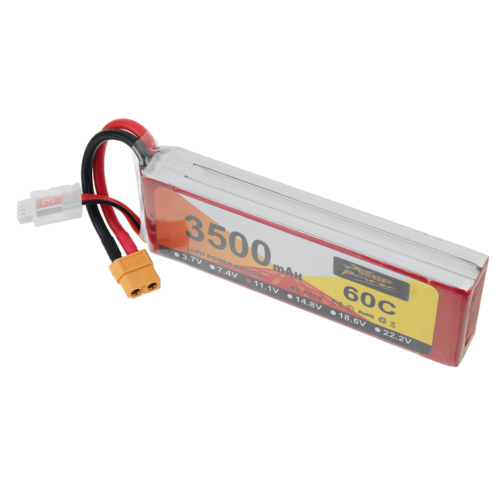 ZOPPOWER111V3500mAh60C3SLiPoBatteryXT60PlugforRCDrone-1980037-2