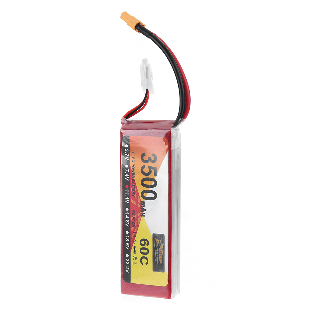ZOPPOWER111V3500mAh60C3SLiPoBatteryXT60PlugforRCDrone-1980037-7