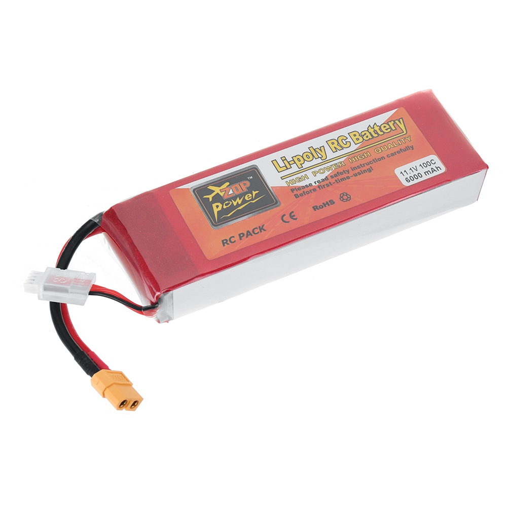 ZOPPOWER111V6000mAh100C3SLiPoBatteryXT60PlugforRCDrone-1979934-3