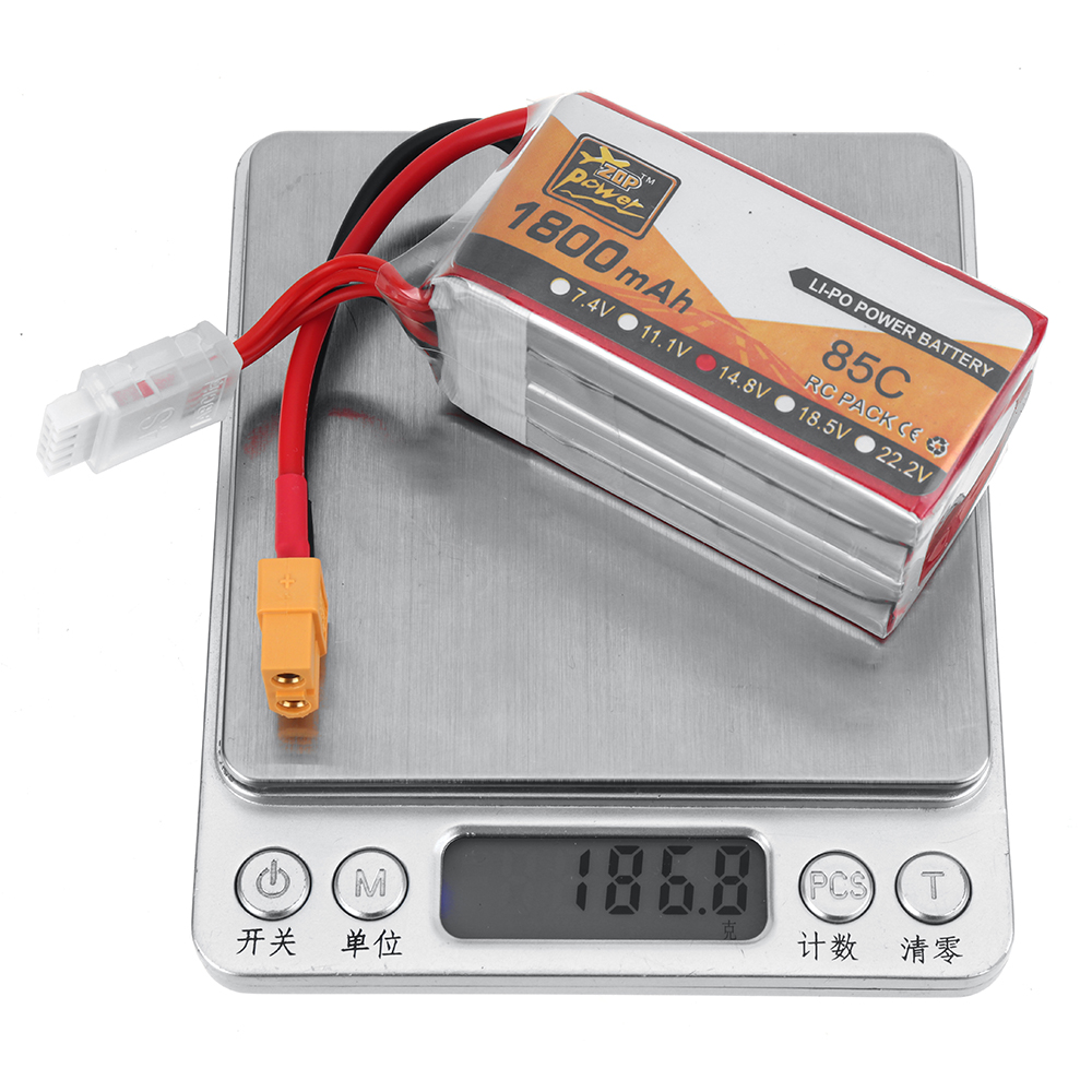 ZOPPOWER148V1800mAh85C4SLiPoBatteryXT60PlugforRCDrone-1979079-10