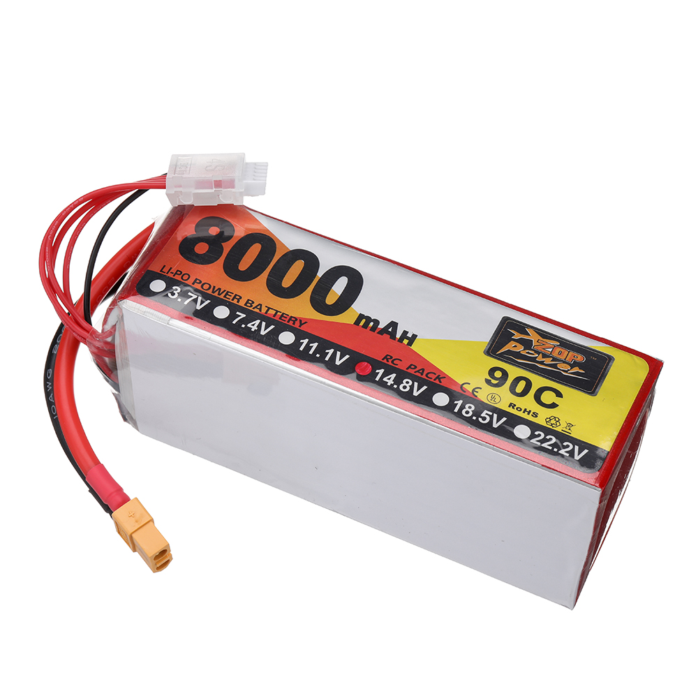 ZOPPOWER148V8000mAh90C4SLiPoBatteryXT60PlugforRCDrone-1984610-4