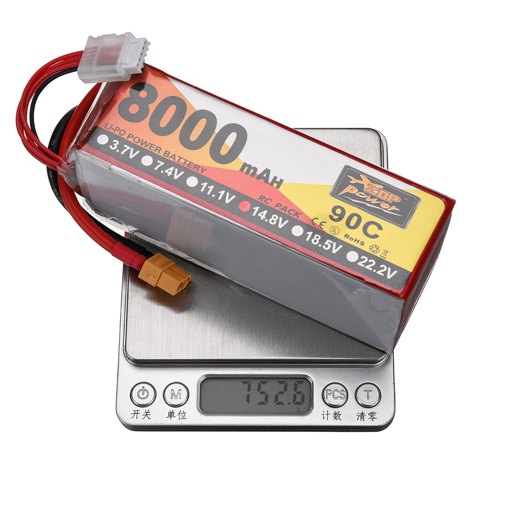 ZOPPOWER148V8000mAh90C4SLiPoBatteryXT60PlugforRCDrone-1984610-10