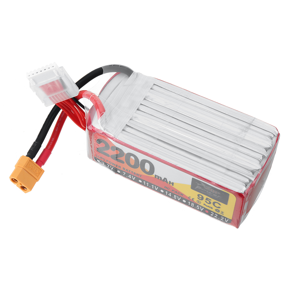 ZOPPOWER222V2200mAh95C6SLiPoBatteryXT60PlugforRCDrone-1979910-2