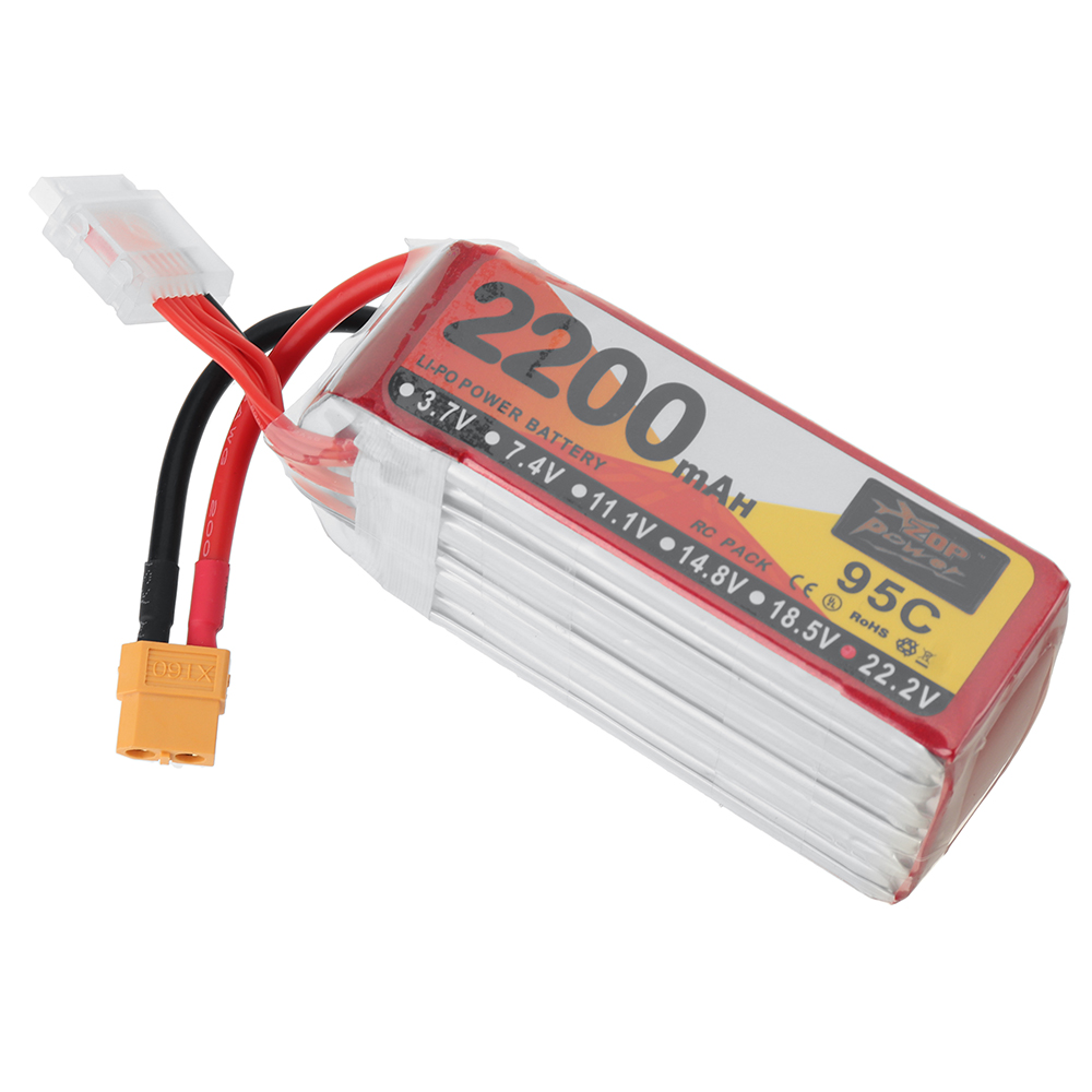 ZOPPOWER222V2200mAh95C6SLiPoBatteryXT60PlugforRCDrone-1979910-3
