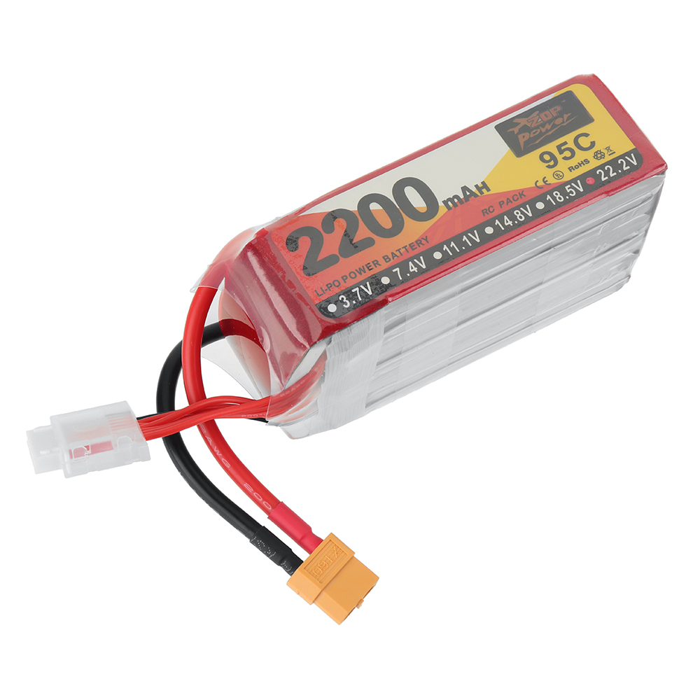 ZOPPOWER222V2200mAh95C6SLiPoBatteryXT60PlugforRCDrone-1979910-4