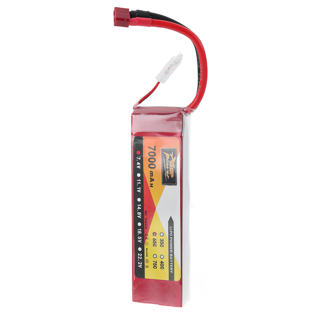ZOPPOWER74V7000mAh65C2SLiPoBatteryTDeansPlugwithXT60AdapterPlugforRCDrone-1980058-7