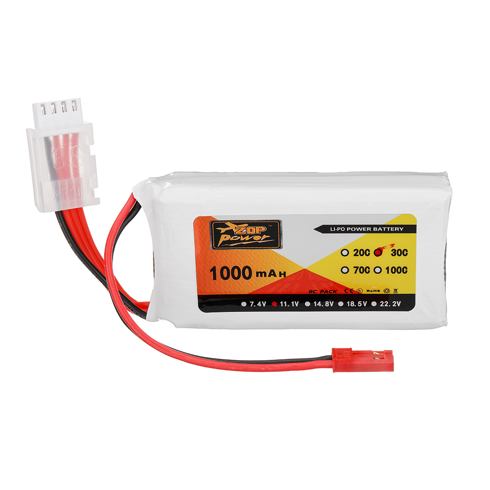 ZOPPower111V1000mAh30C3SLiPoBatteryJSTPlugforRCDrone-1985552-1