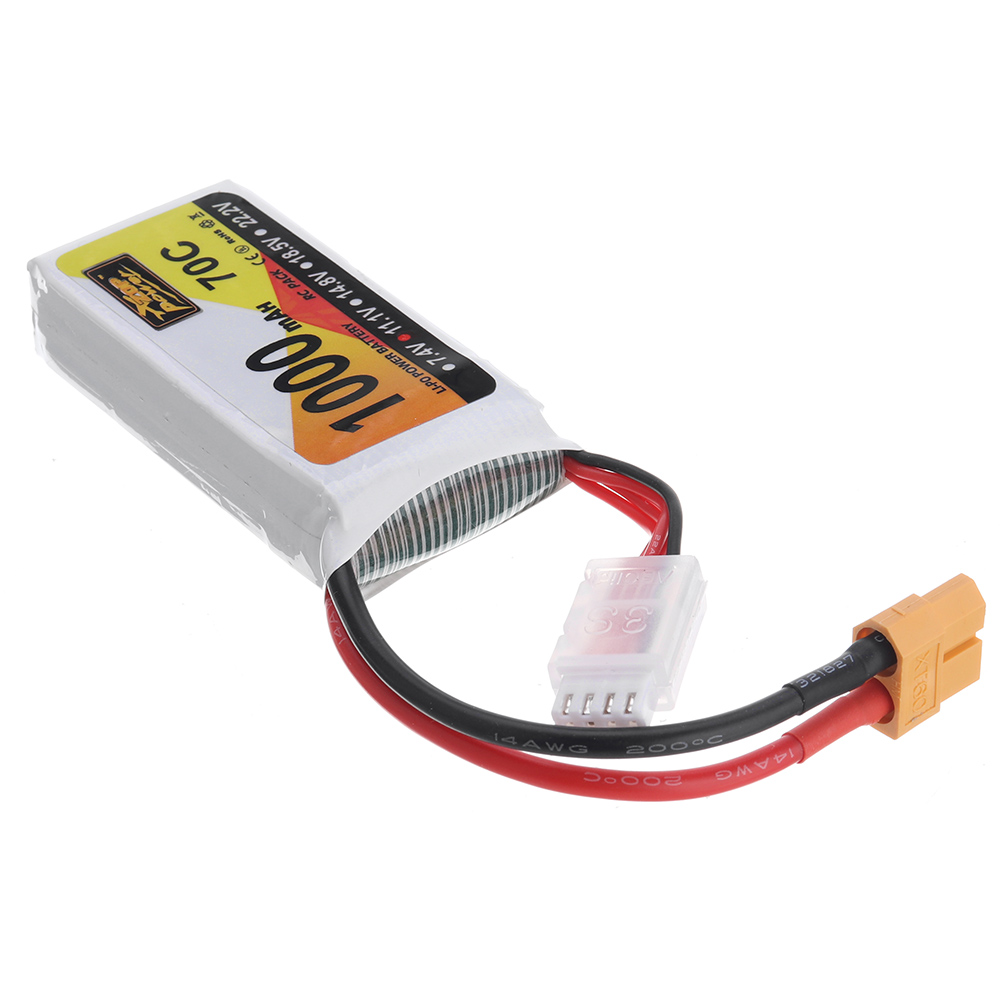 ZOPPower111V1000mAh70C3SLipoBatteryXT60PlugforJJRCM02RCAirplane-1641671-7