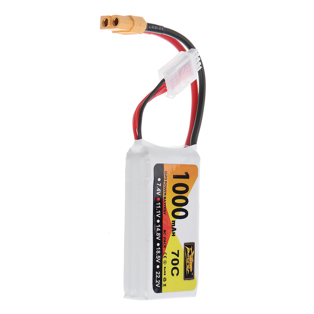 ZOPPower111V1000mAh70C3SLipoBatteryXT60PlugforJJRCM02RCAirplane-1641671-10