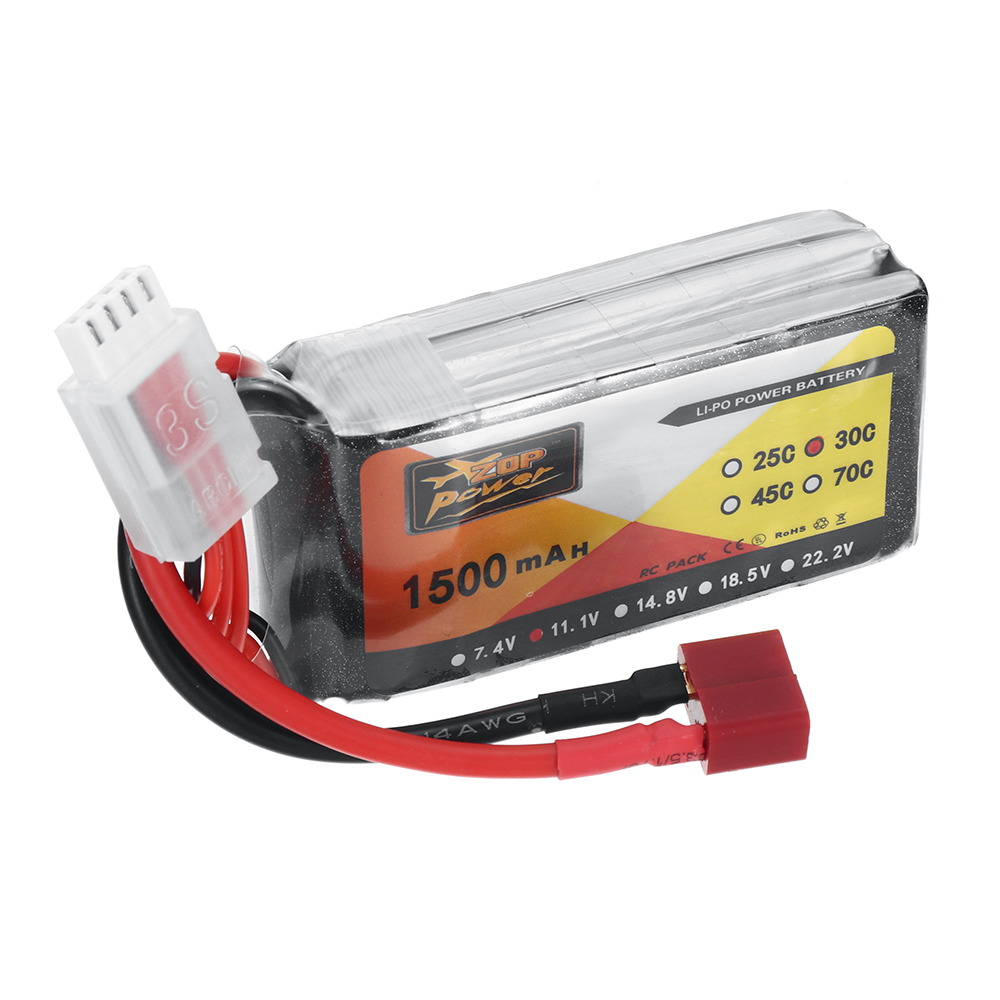 ZOPPower111V1500mAh30C3SLiPoBatteryTPlugforRCCar-1985529-2