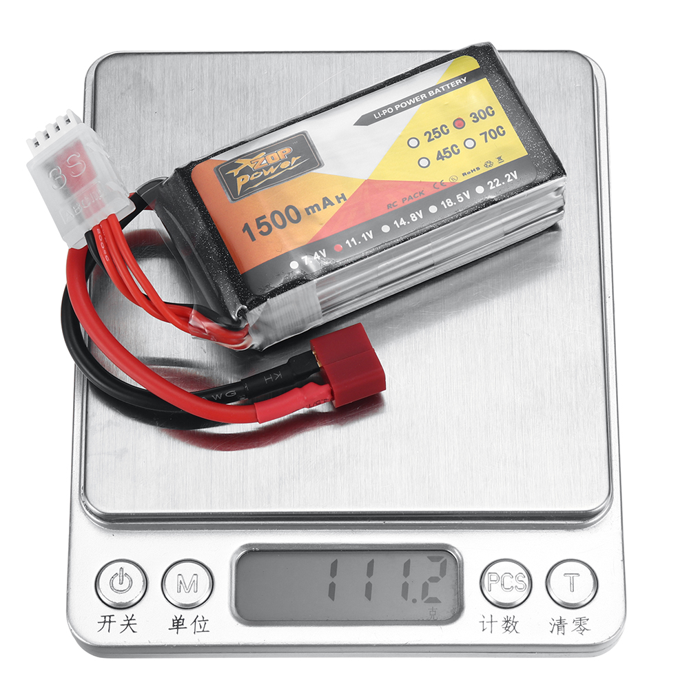 ZOPPower111V1500mAh30C3SLiPoBatteryTPlugforRCCar-1985529-10