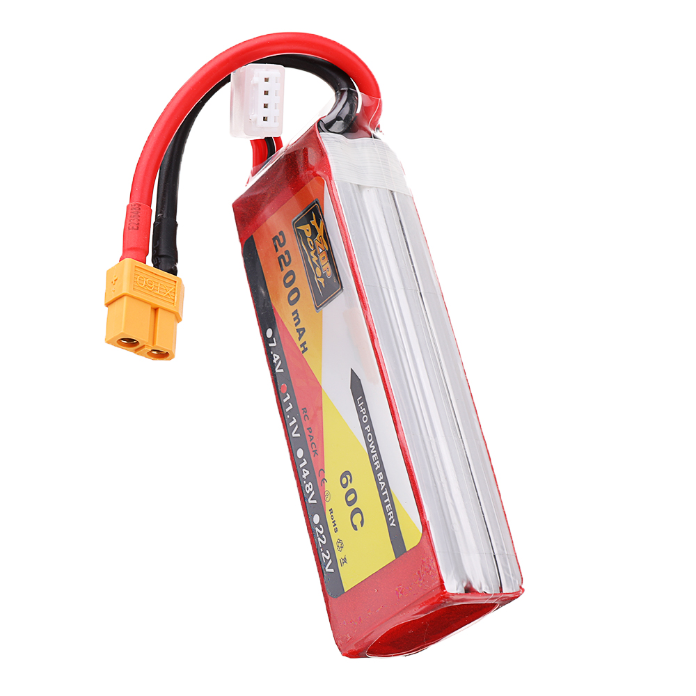 ZOPPower111V2200mAh60C3SLipoBatteryXT60PlugforRCQuadcopter-1655615-6