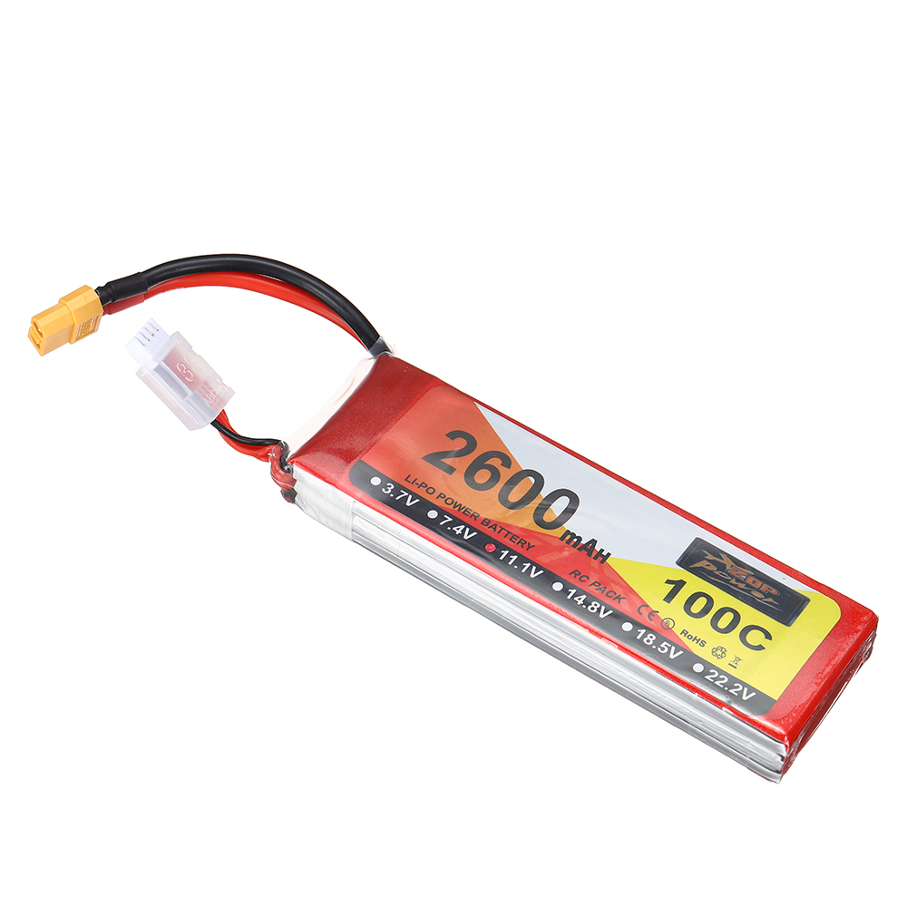 ZOPPower111V2600mAh100C3SLiPoBatteryXT60PlugforRCDrone-1972018-4