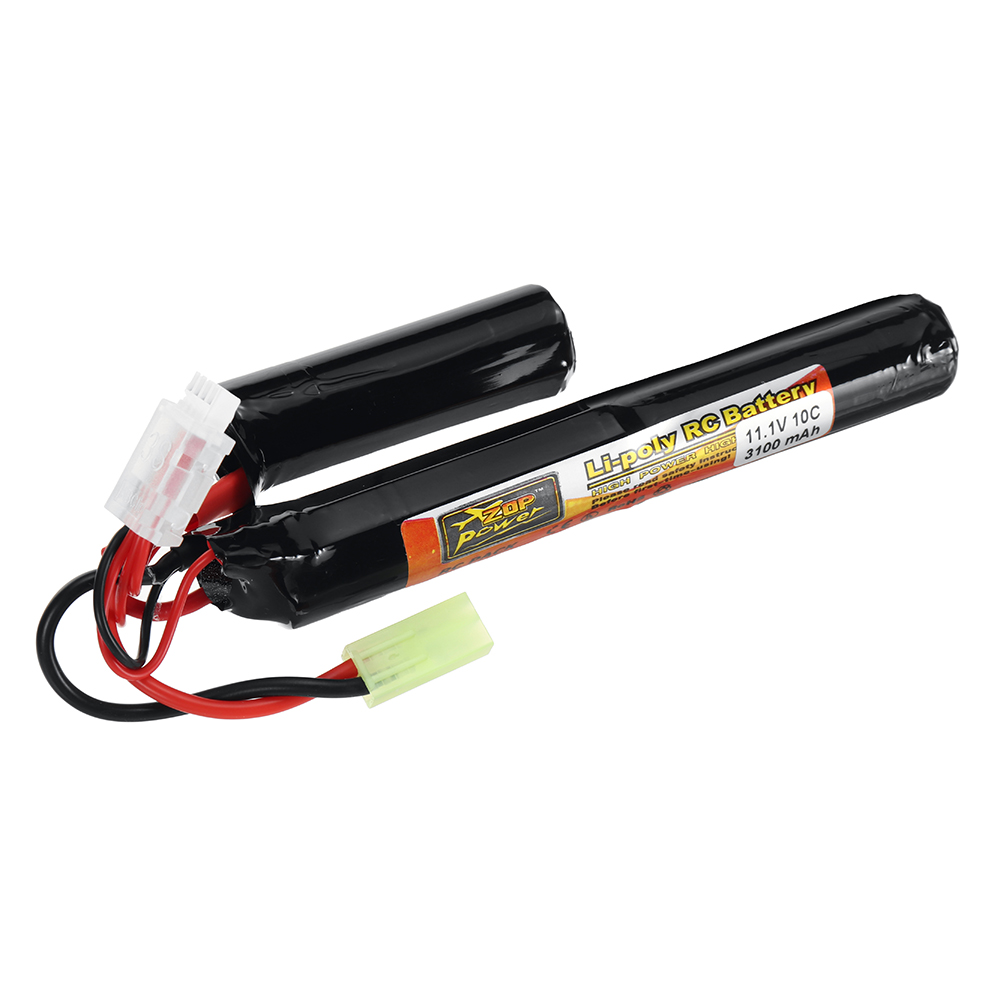 ZOPPower111V3100mAh10C3SLiPoBatteryTamiyaPlugWithTPlugAdapterCableforRCCar-1988221-2