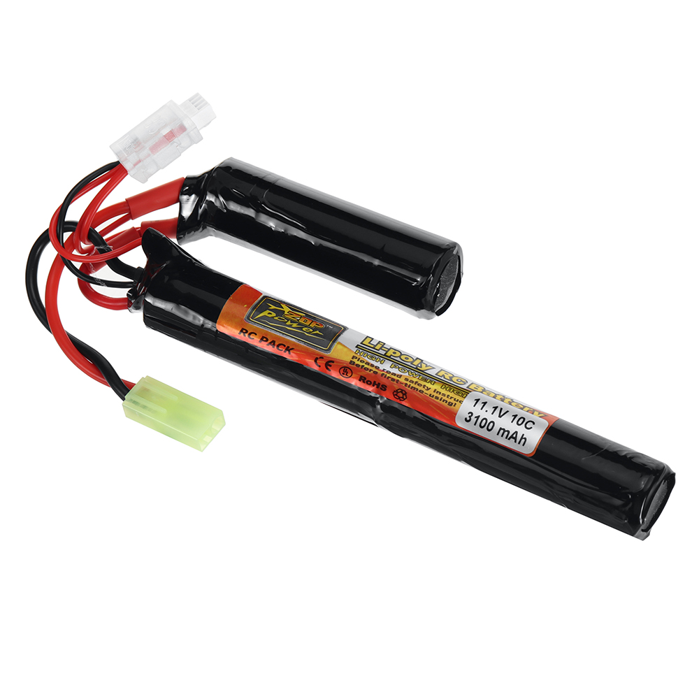 ZOPPower111V3100mAh10C3SLiPoBatteryTamiyaPlugWithTPlugAdapterCableforRCCar-1988221-3
