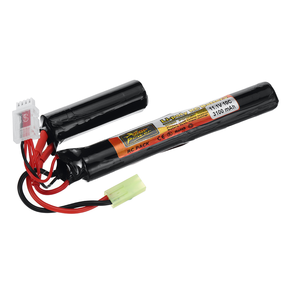 ZOPPower111V3100mAh10C3SLiPoBatteryTamiyaPlugWithTPlugAdapterCableforRCCar-1988221-4