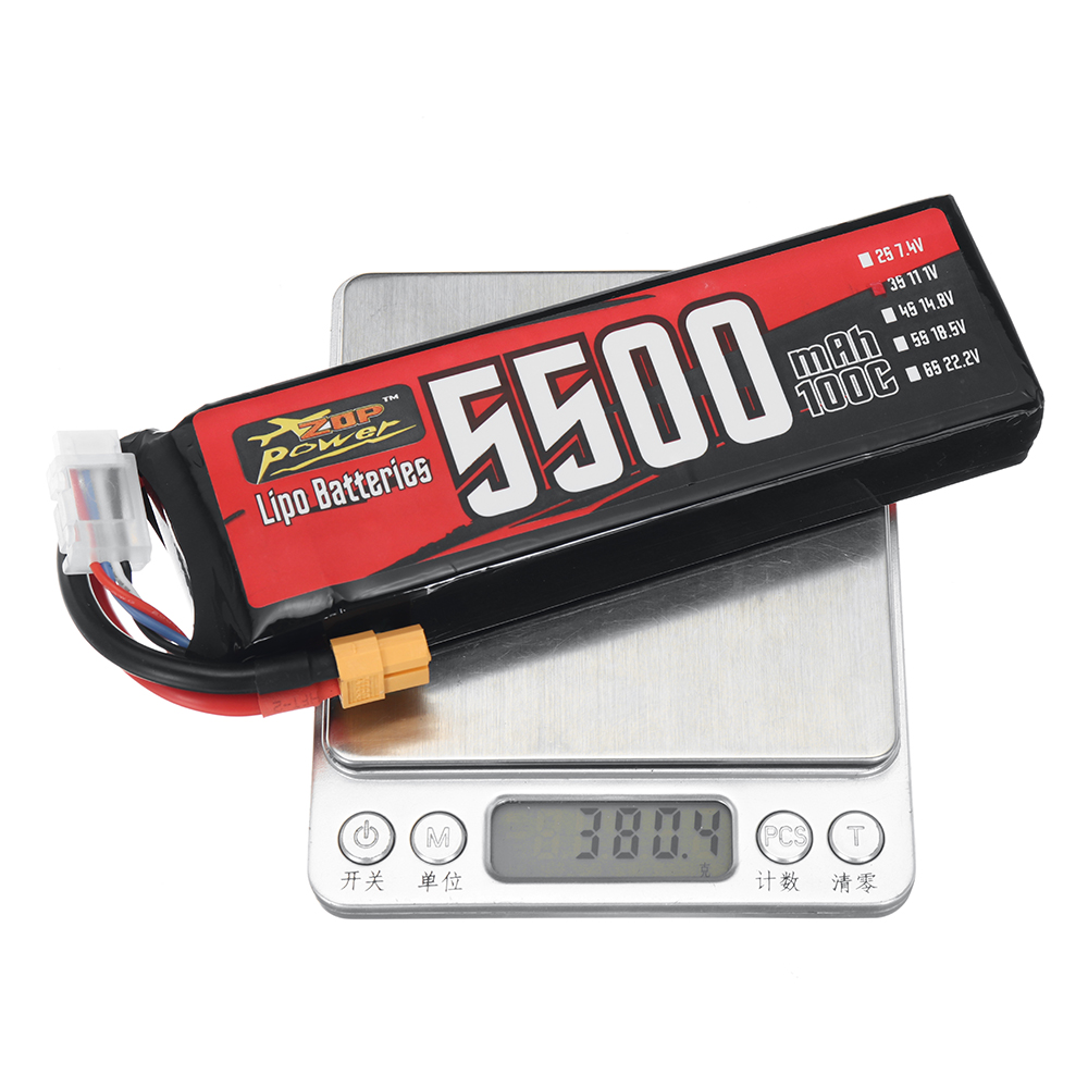 ZOPPower111V5500mAh100C3S6105WhLiPoBatteryXT60PlugforRCDrone-2003784-9