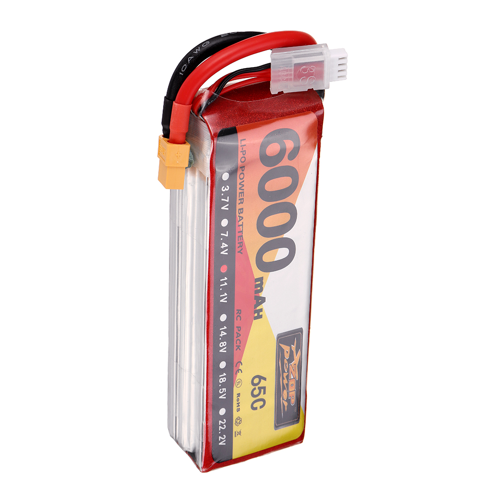 ZOPPower111V6000mAh65C3SLipoBatteryXT60PlugforRCDrone-1653139-5