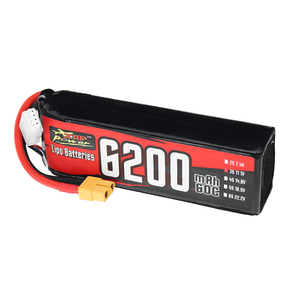 ZOPPower111V6200mAh60C3S6882WhLiPoBatteryXT60PlugforRCDrone-2003783-4