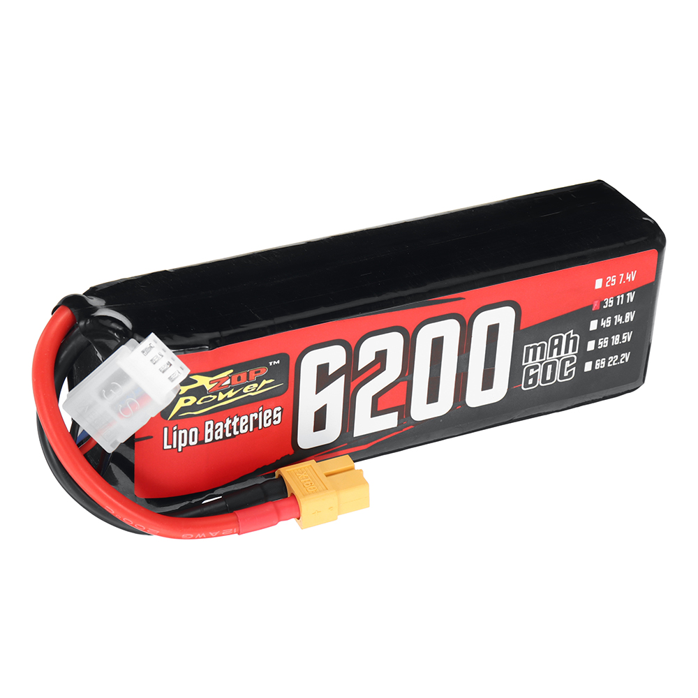 ZOPPower111V6200mAh60C3S6882WhLiPoBatteryXT60PlugforRCDrone-2003783-5